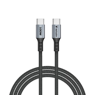 Кабел/преходник Verbatim Sync & Charge USB-C to USB-C 100W 120 cm